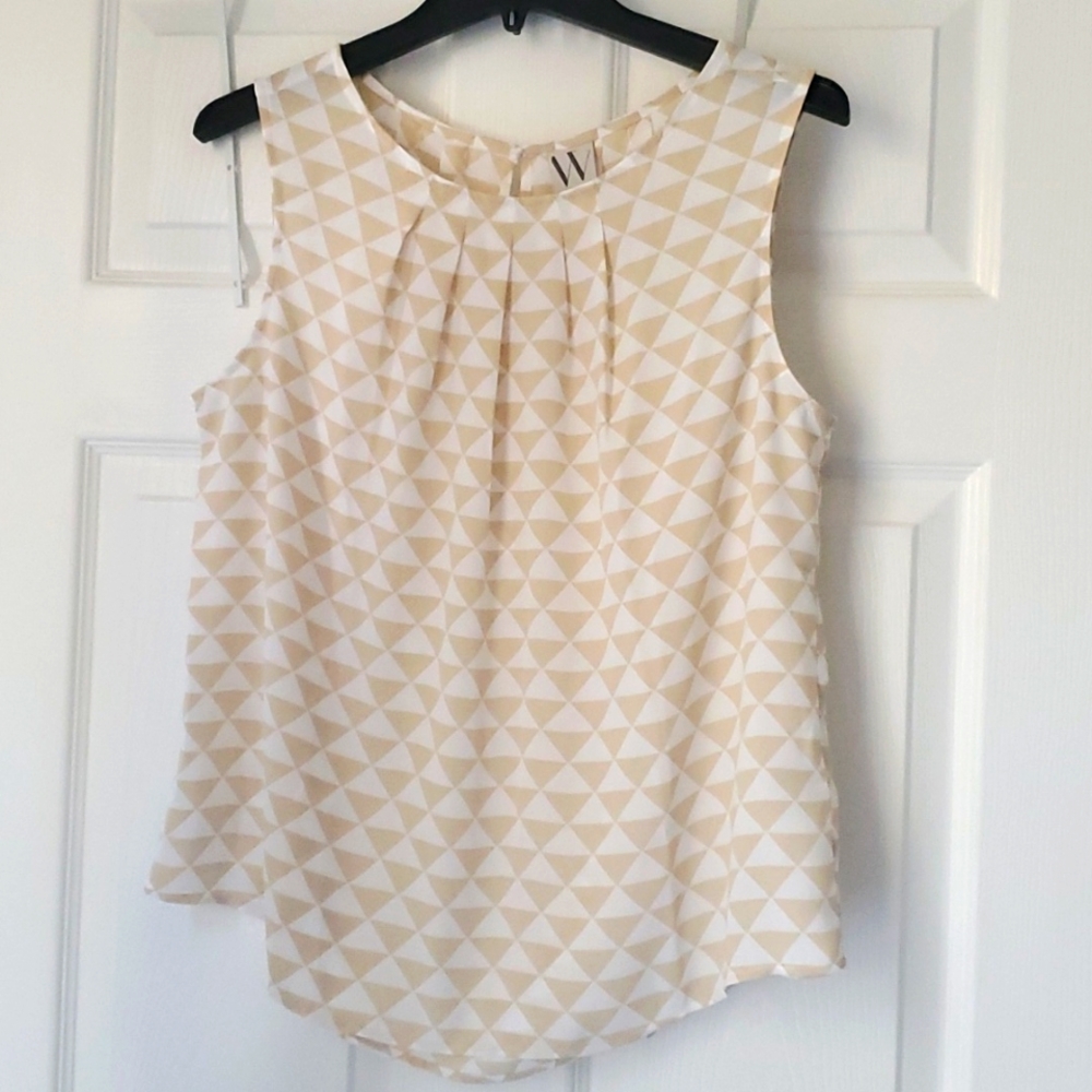 Chic printed blouse